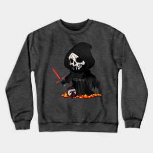 Kylo ren skull cartoon Crewneck Sweatshirt